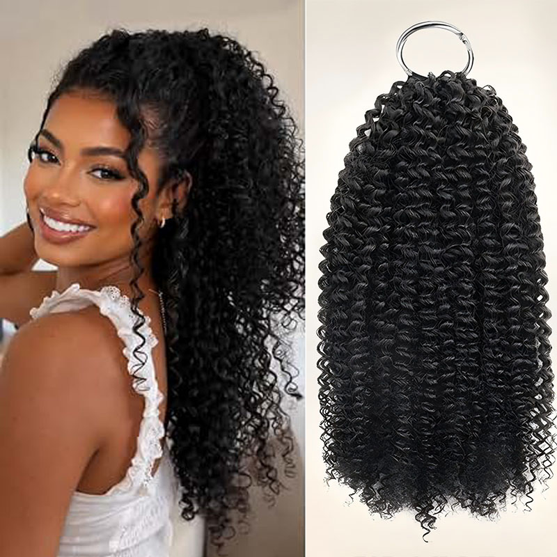 Hair Bundles - Rambut Keriting Jerry, Rambut Manusia yang
