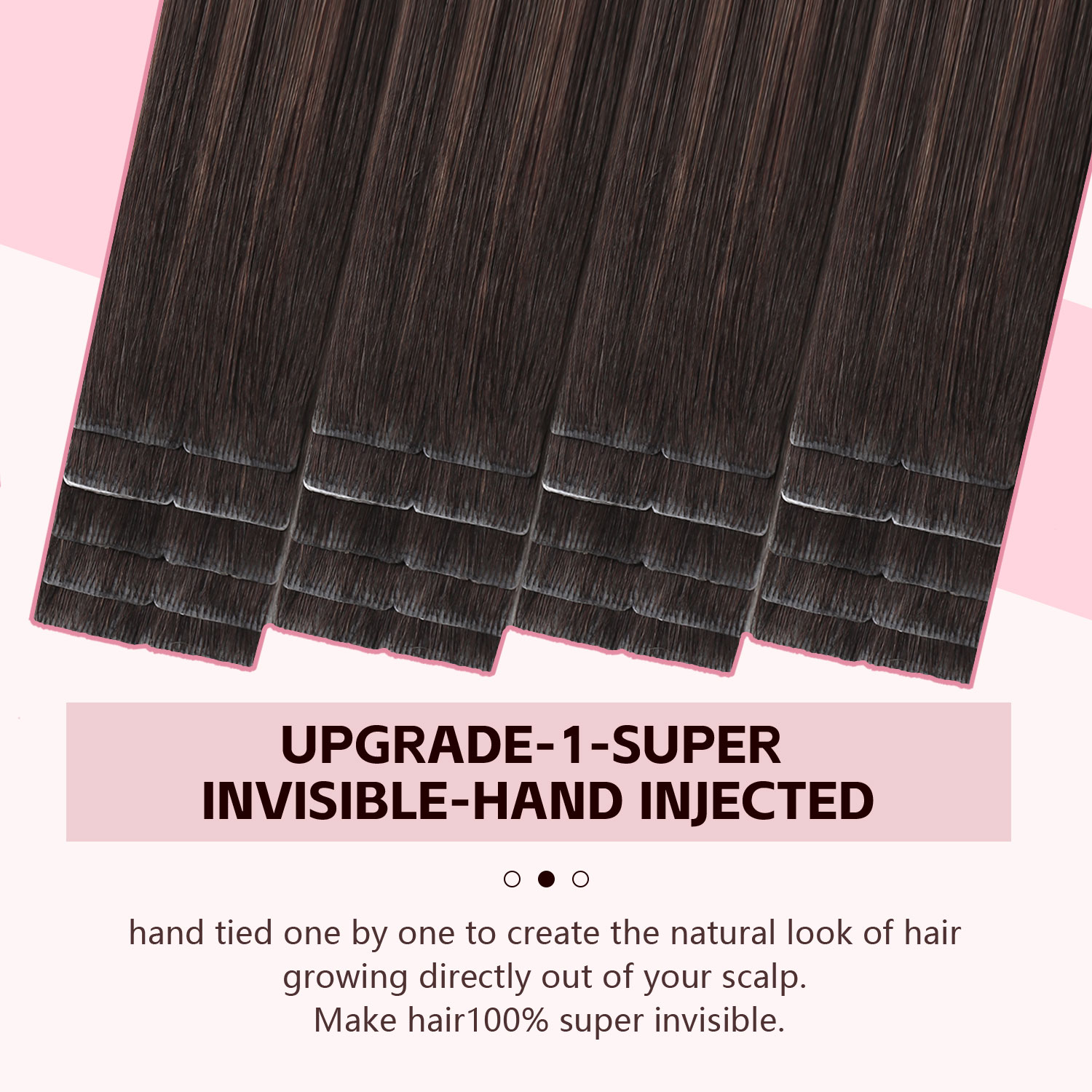 Sweetmet, Ekstensi Rambut deng - Invisible Tape In Extensions Real Hair ulasan dan harga