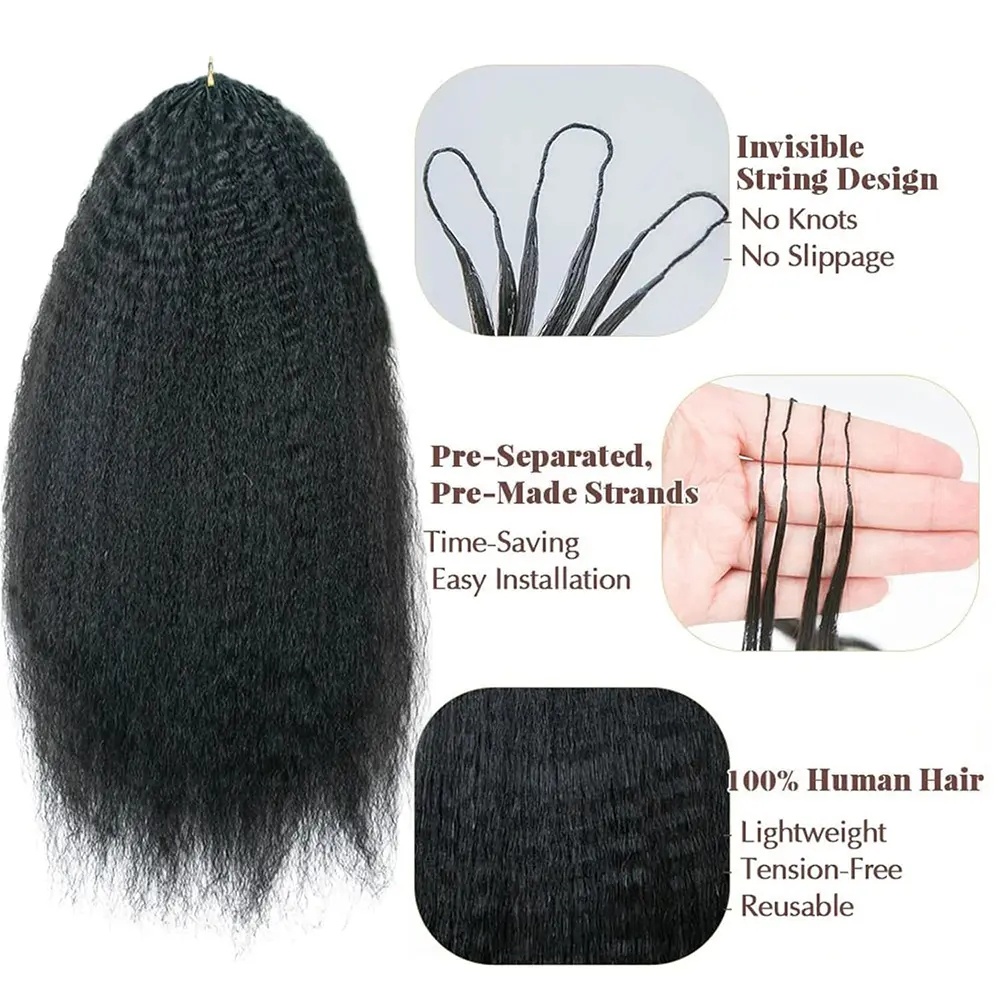 Rambut Manusia dengan Teknik M - Human Hair Wigs ulasan dan harga
