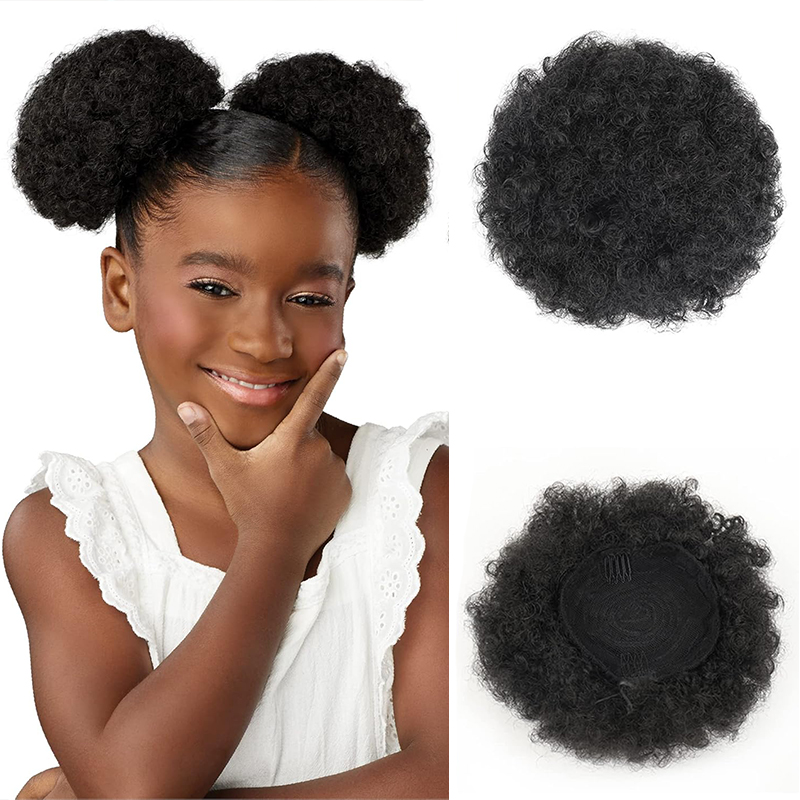 Ekor kuda serut Puff Afro sint - Drawstring Afro Curly Puff Ponytail ulasan dan harga