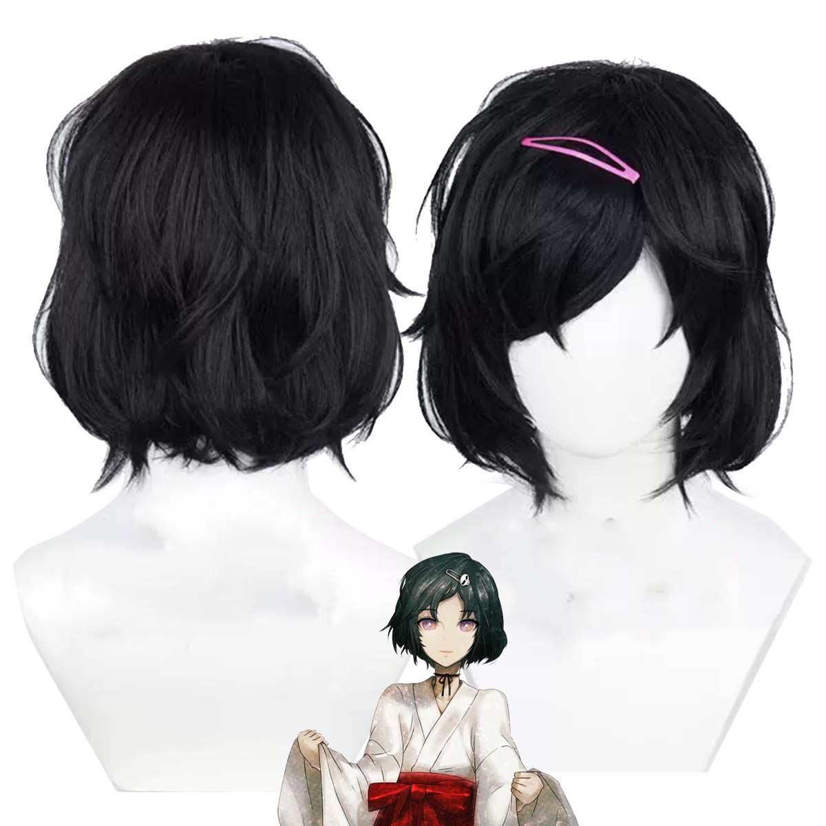 Wig Rambut Hitam Tahan Panas W - Synthetic Braided Wigs For Black Women ulasan dan harga